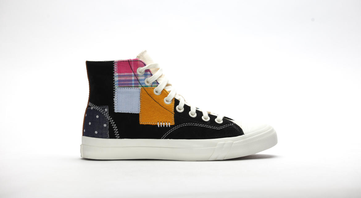 PRO Keds x Footpatrol Royal Hi Black Patchwork